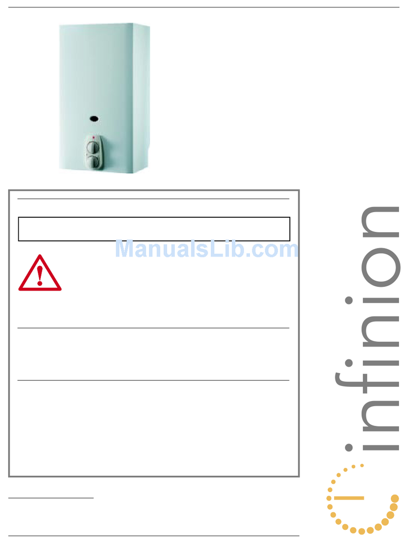 Infinion C13 Installation and operation manual Infinion C13 Installation and operation manual
