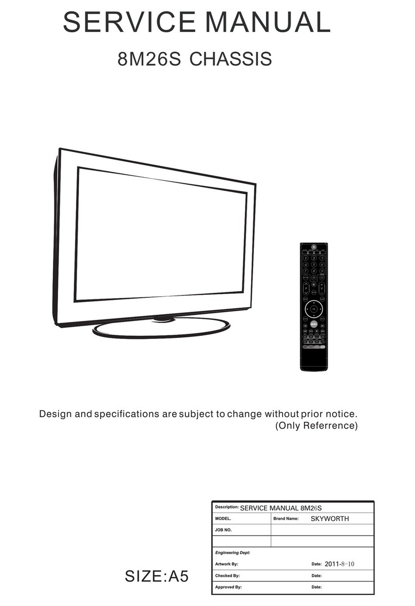 Skyworth 8M26S Service manual
