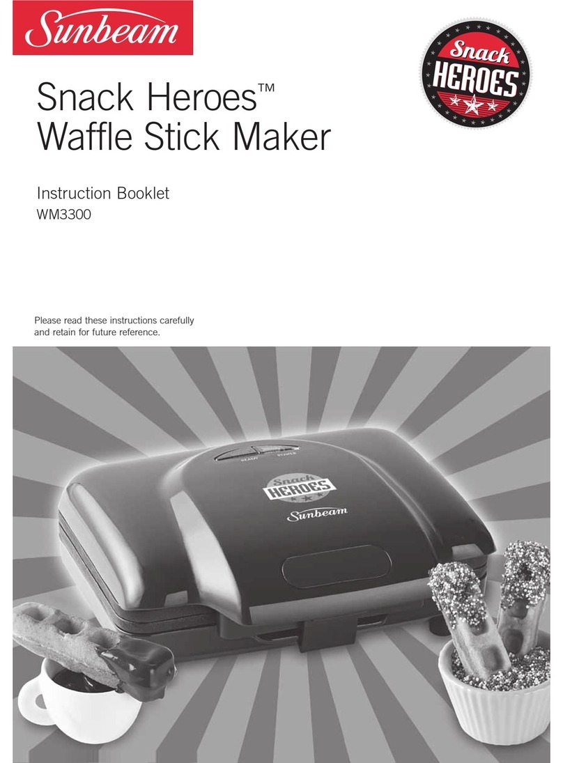 Sunbeam Snack Heroes WM3300 User manual