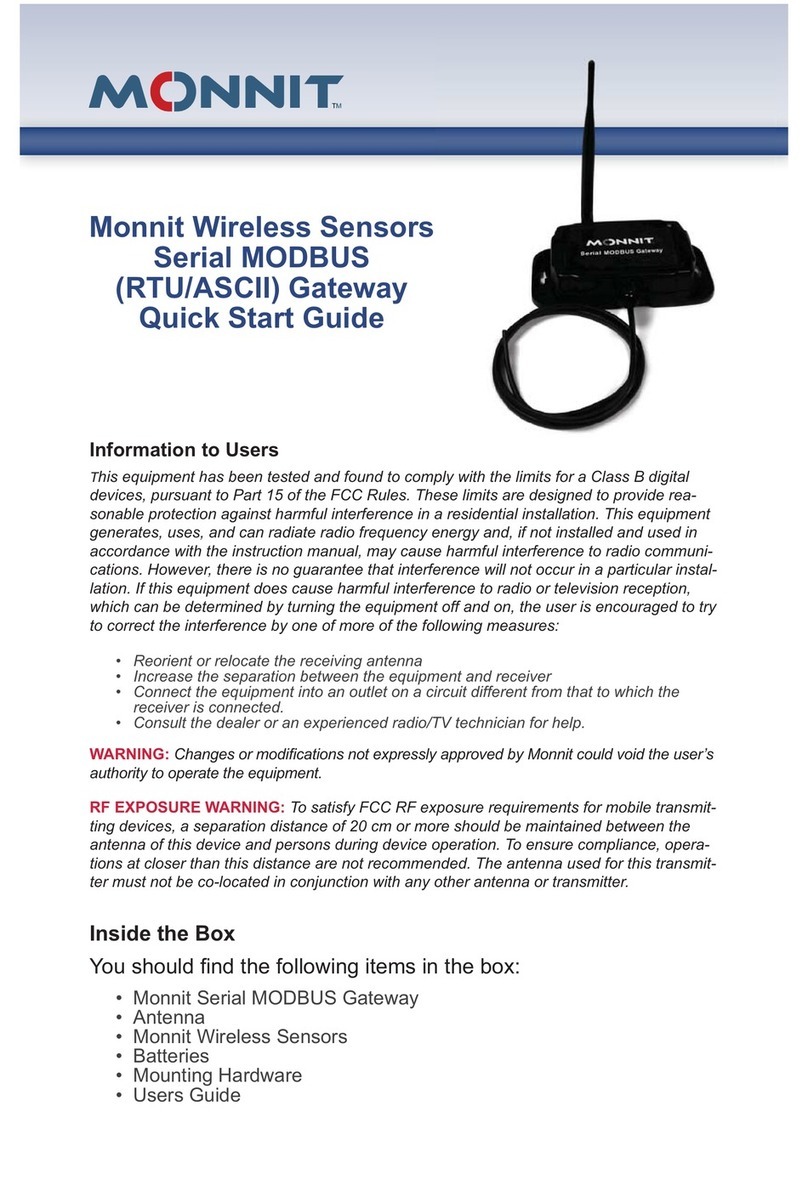 Monnit Serial MODBUS quick start guide