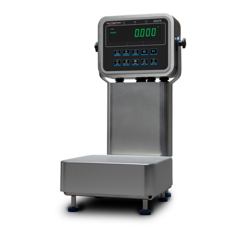 Avery Weigh-Tronix ZQ375 Checkweigher User instructions