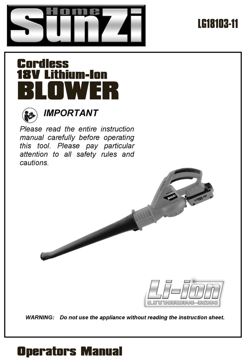 Sunzi LG18103-11 Operator's manual