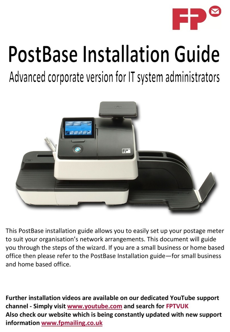 FP PostBase User manual