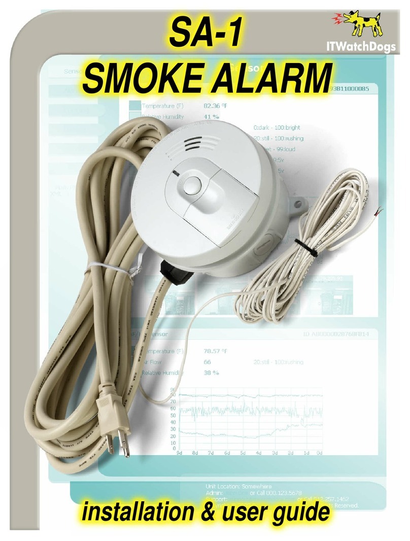 ItWatchDogs SA-1 Installation & user guide ItWatchDogs SA-1 Installation & user guide