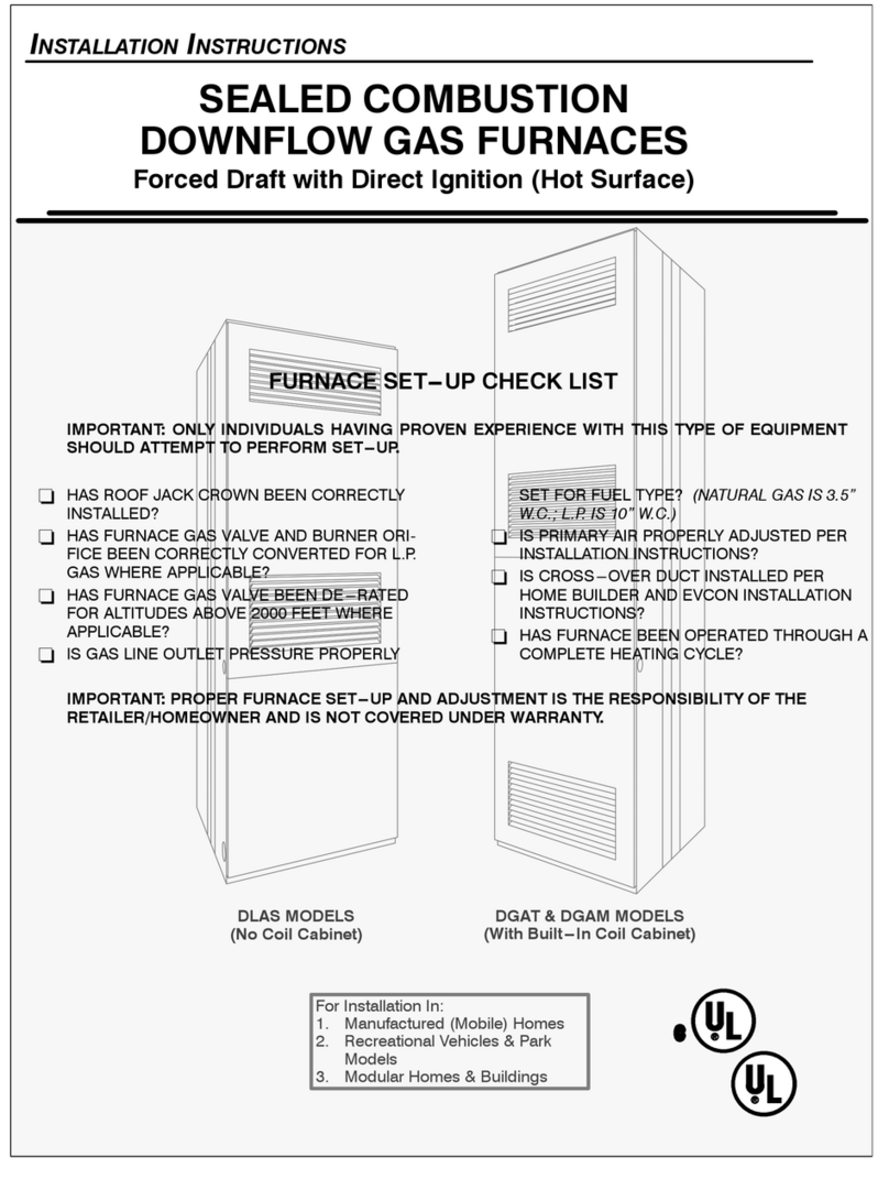Evcon DGAM056BDD installation instructions