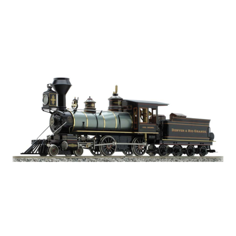 Accucraft trains Baldwin 4-4-0 1:20.3 Scale instruction manual Accucraft trains Baldwin 4-4-0 1:20.3 Scale instruction manual