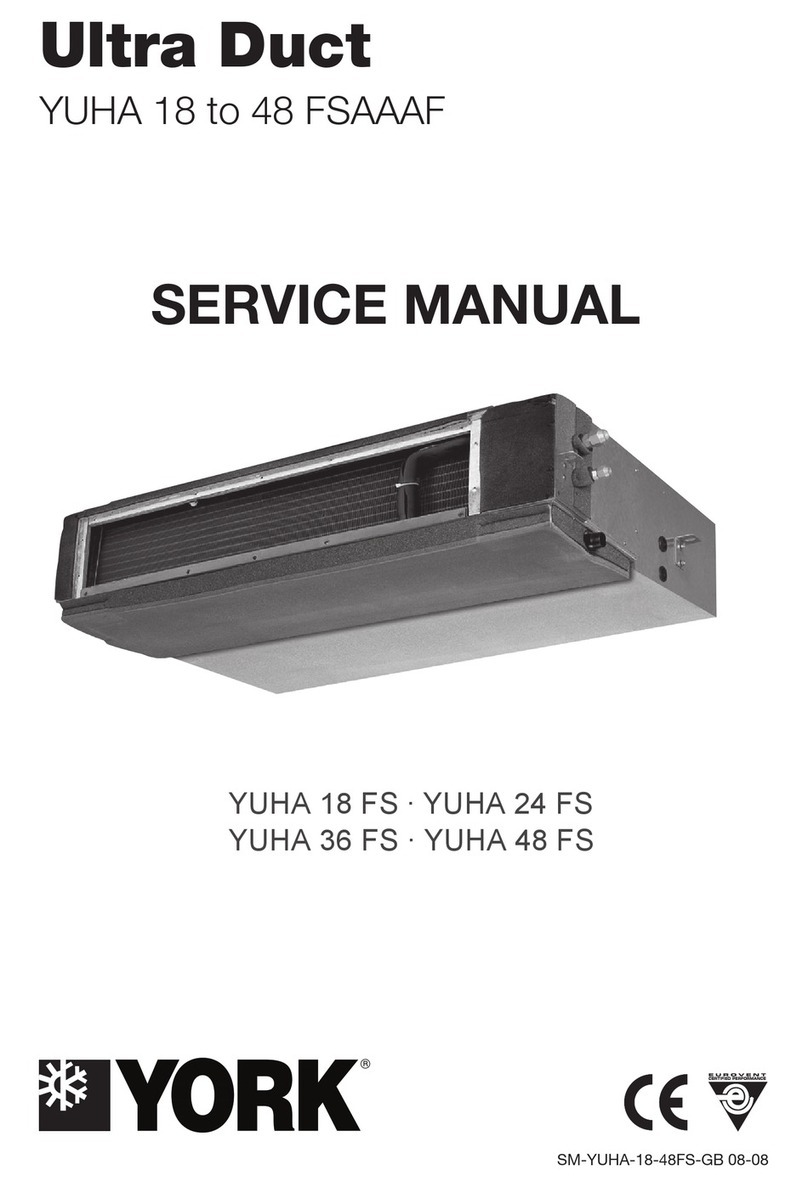 York YUHA 18 FS Service manual