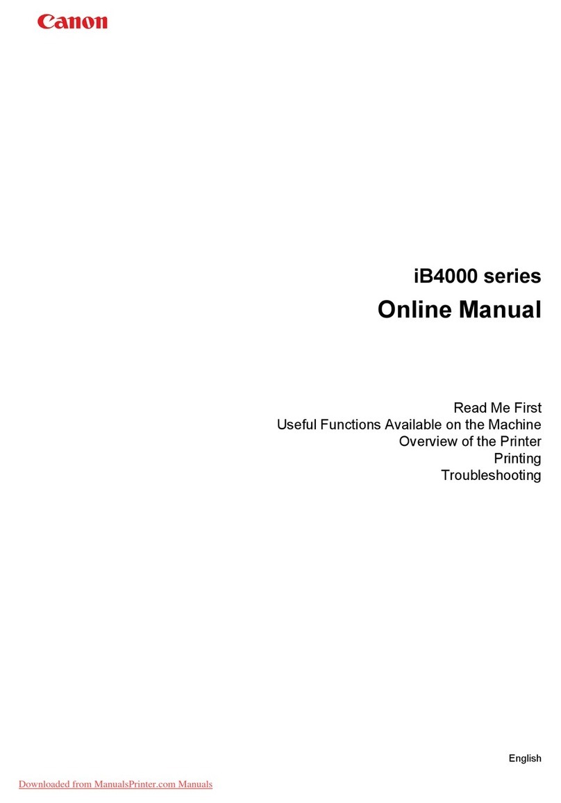 Canon IB4000 series Setup guide
