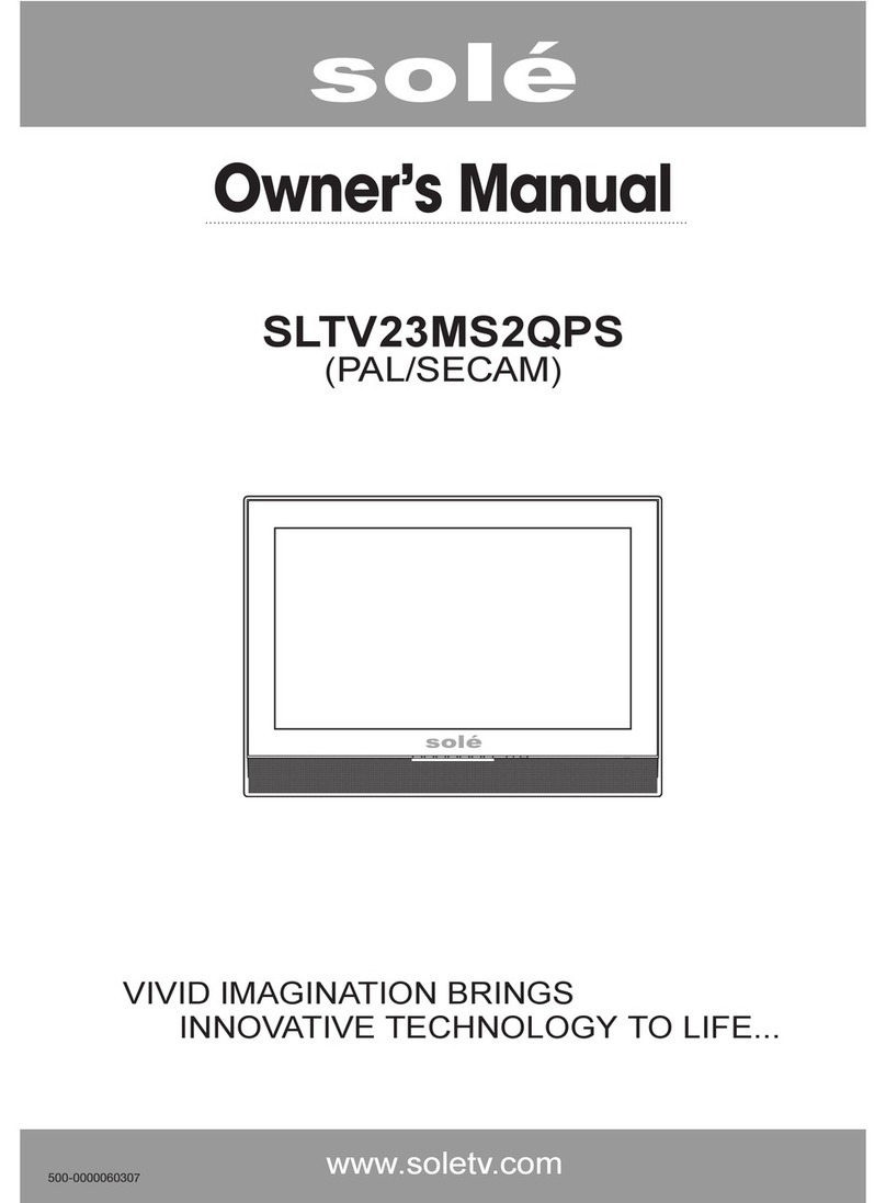 SOLE SLTV23MS2QPS owner's manual
