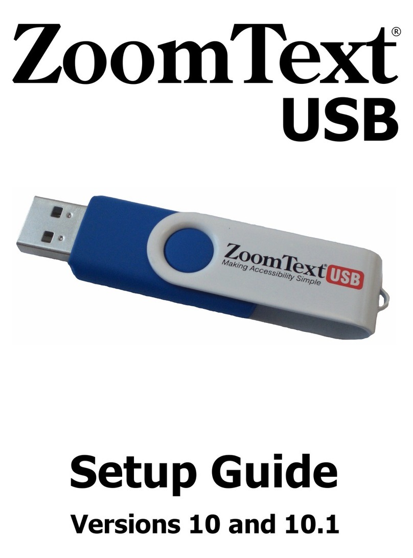 ZoomText USB Setup guide