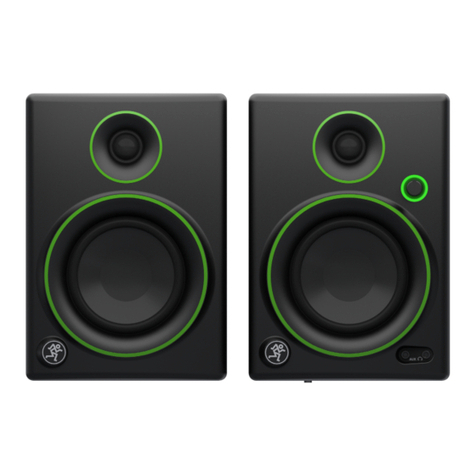 Mackie Creative Reference CR3 owner's manual