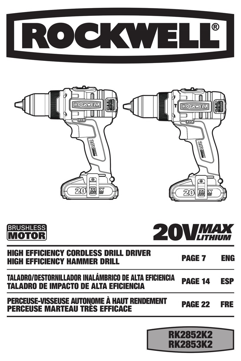 Rockwell RK2852K2 instruction manual