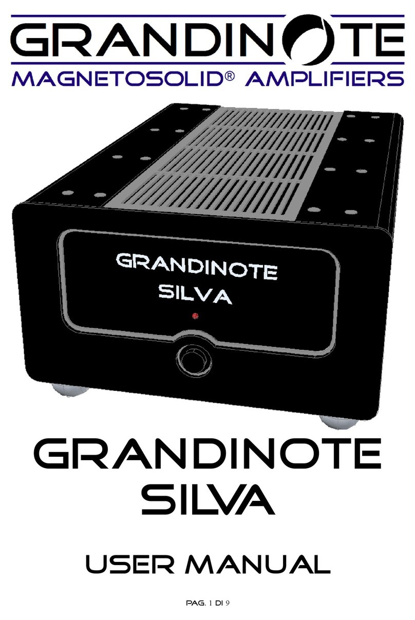 Grandinote Silva User manual Grandinote Silva User manual