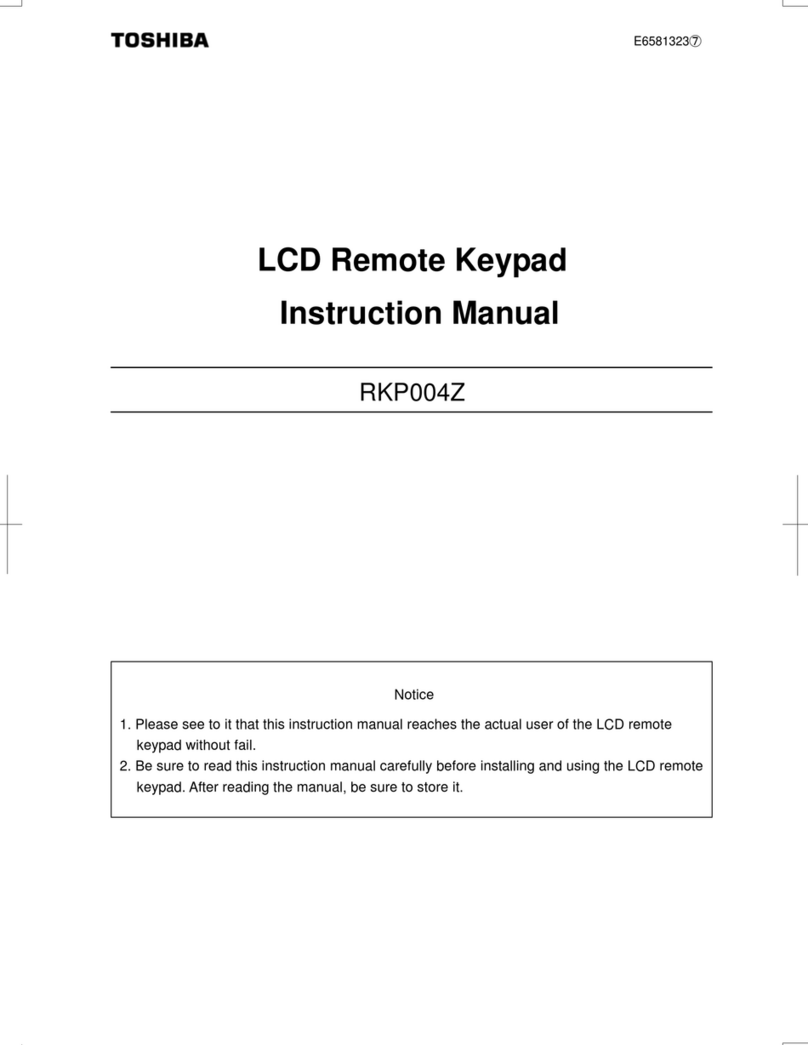 Toshiba RKP004Z User manual Toshiba RKP004Z User manual