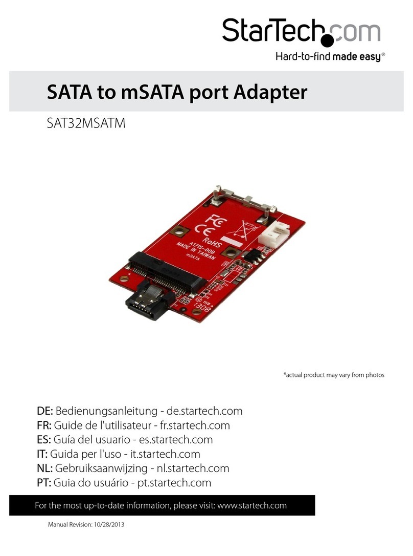StarTech.com SAT32MSATM user guide StarTech.com SAT32MSATM user guide