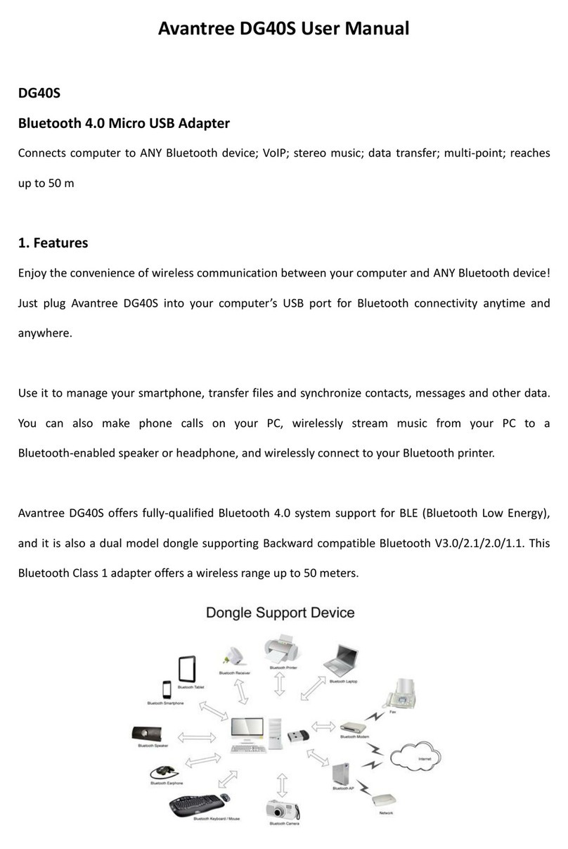 Avantree DG40S User manual
