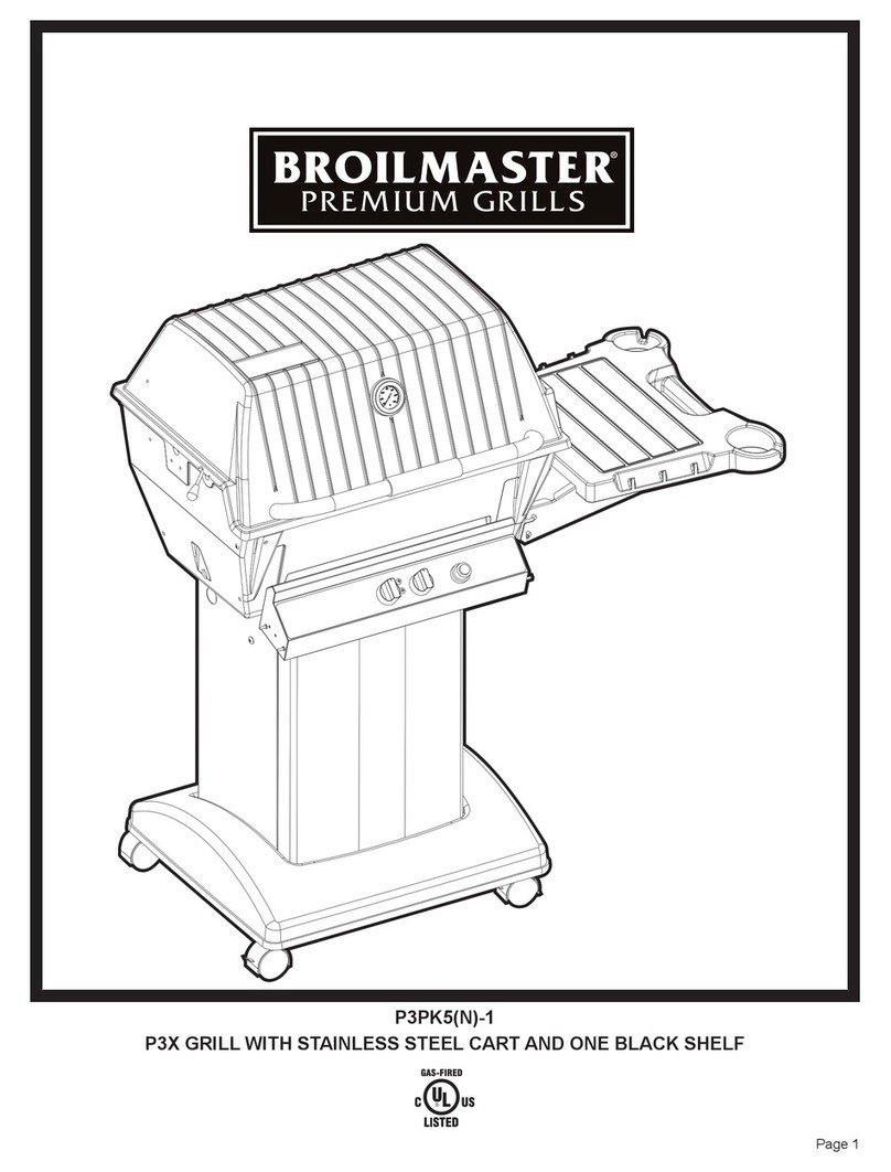 Broil King P3PK5(N)-1 user manual