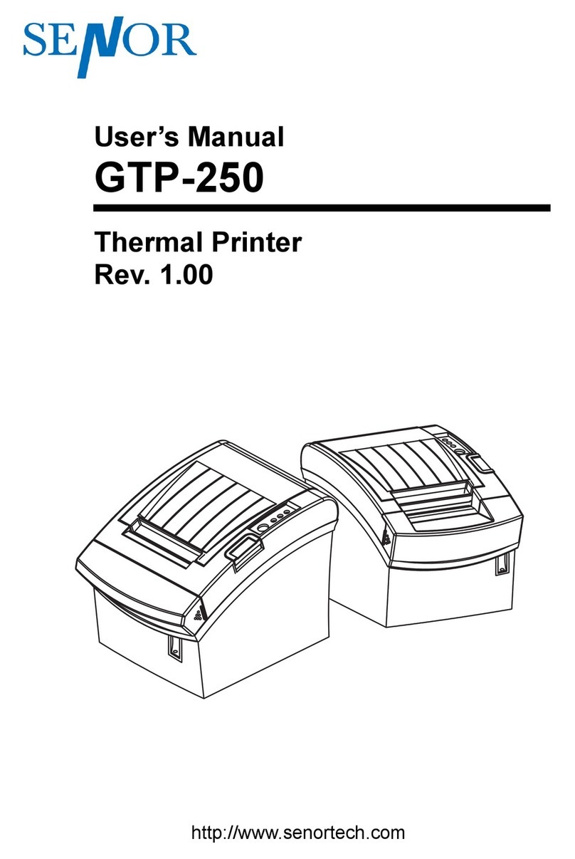 Senor GTP-250 User manual