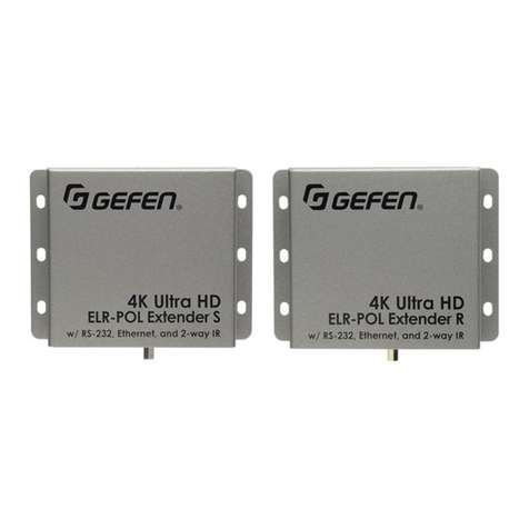 Gefen EXT-UHD-CAT5-ELRPOL user manual