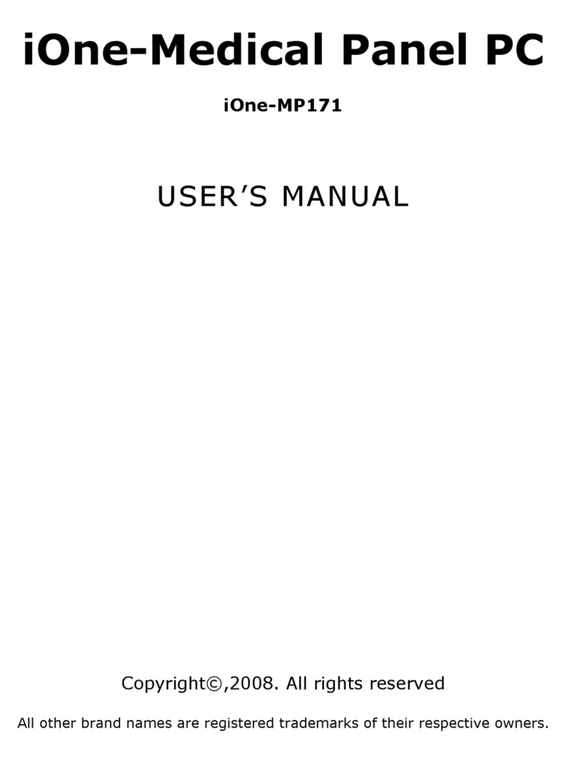 Cybernet iOne-MP171 user manual