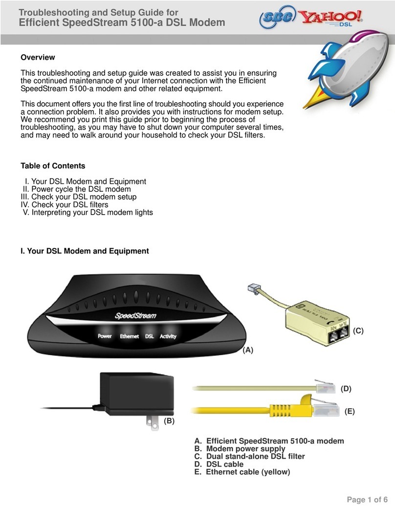 Efficient Networks 5100-a User manual