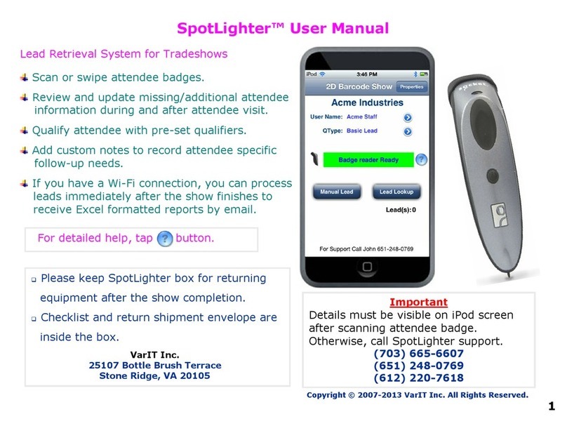 VarIT SpotLighter user manual