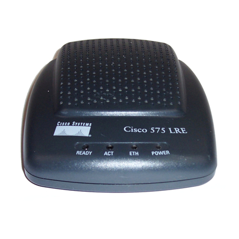 Cisco 575 LRE CPE installation guide