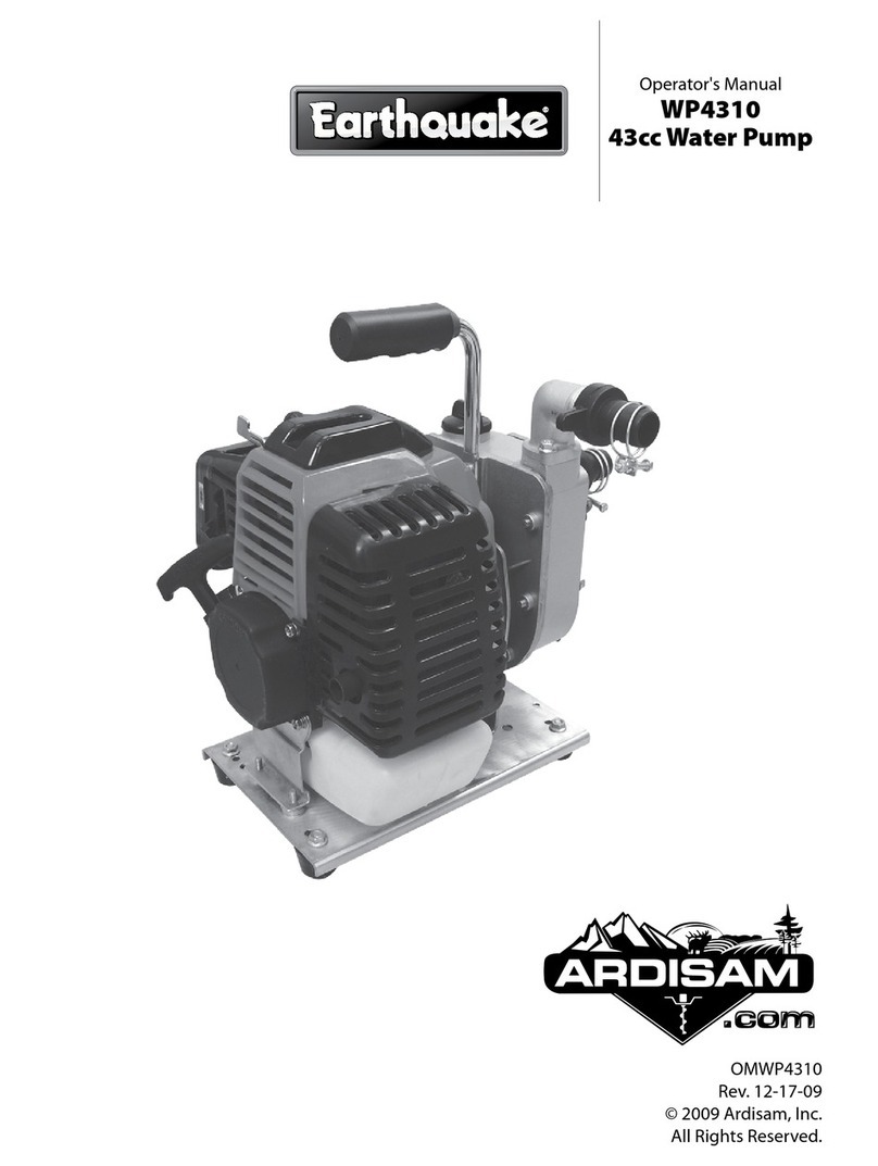 EarthQuake WP4310 Operator's manual