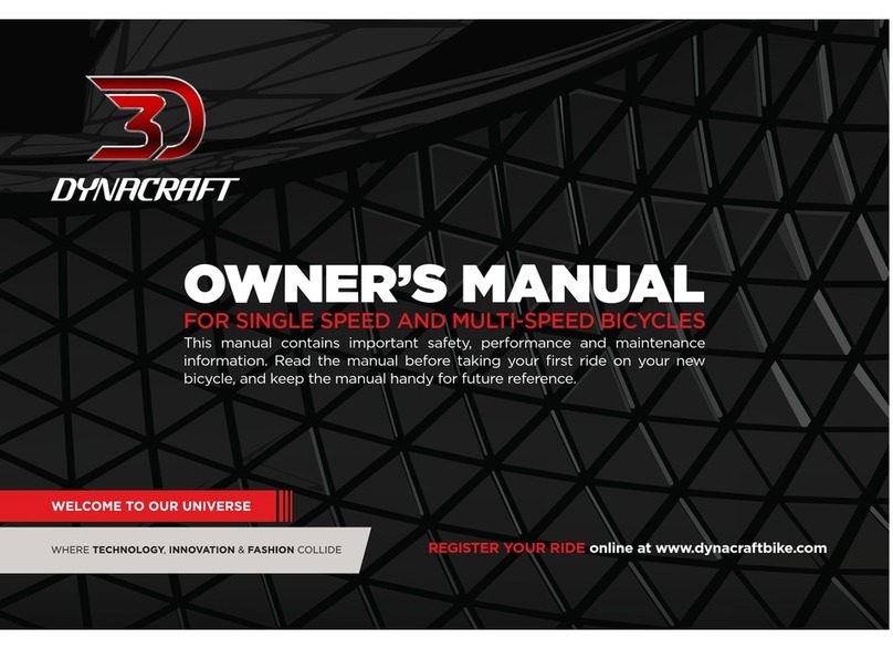 Dynacraft SINGLE SPEED owner's manual