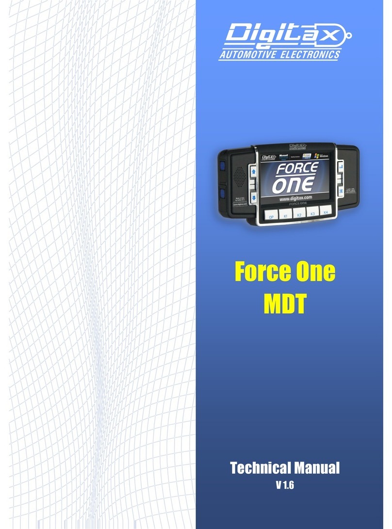 Digitax Force One MDT Technical manual
