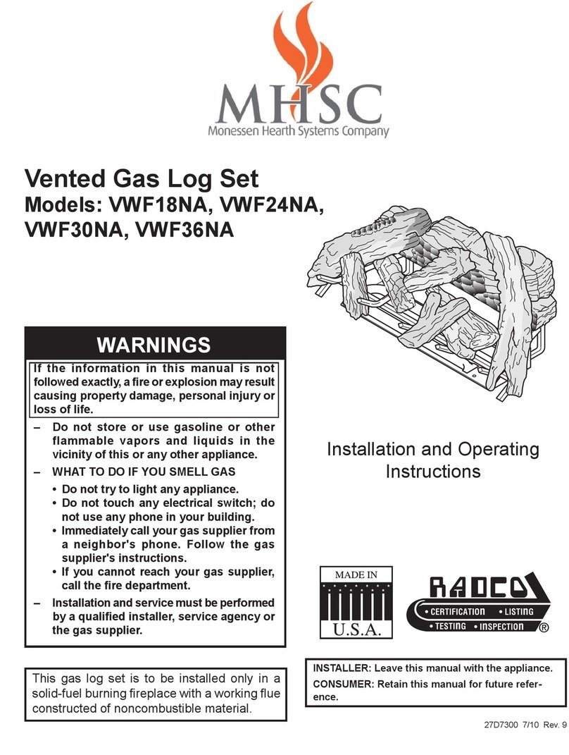 MHSC VWF18NA User manual