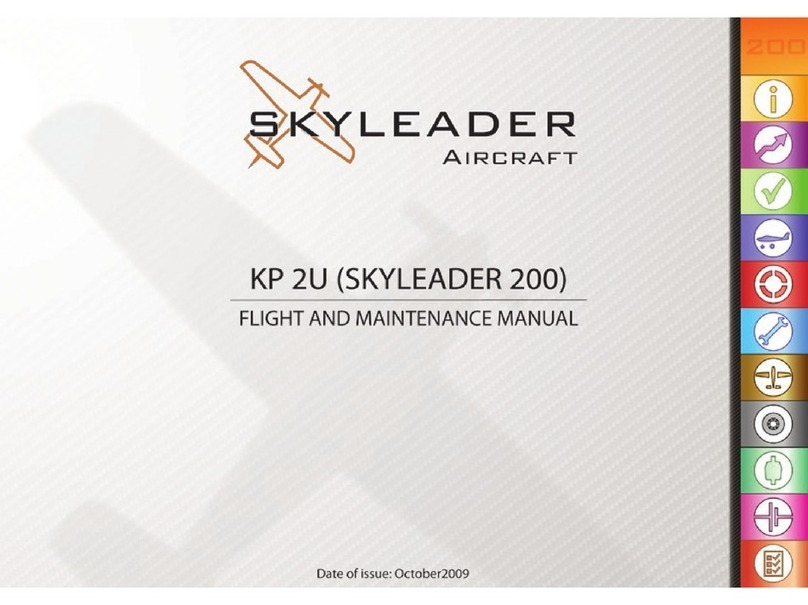 Skyleader KP 2U Flight and maintenance manual