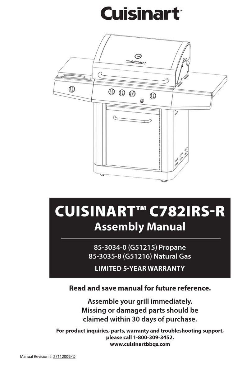Cuisinart C782IRS-R User manual