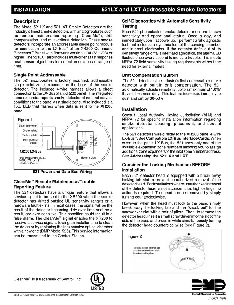 Digital Monitoring Products 521LX Installation