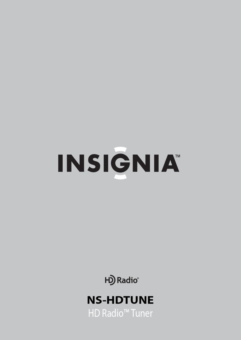 Insignia NS-HDTUNE User manual