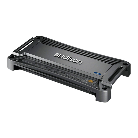 Audison SR 4 Setup guide
