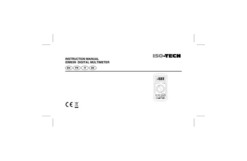 Isotech IDM93N instruction manual