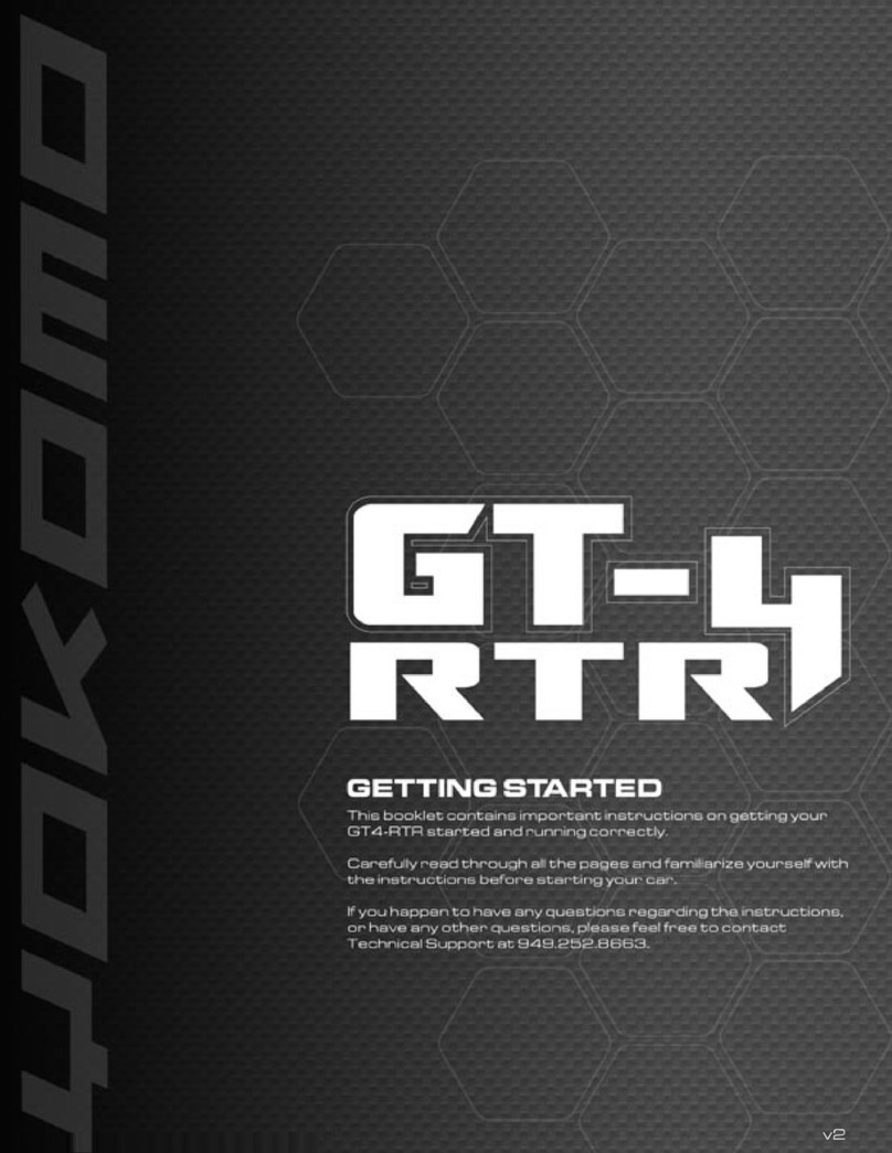 Yokomo GT-4 RTR User manual