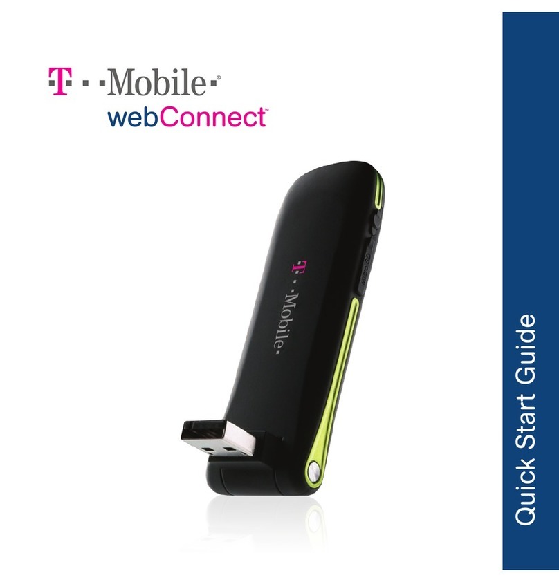 T-Mobile webConnect User manual