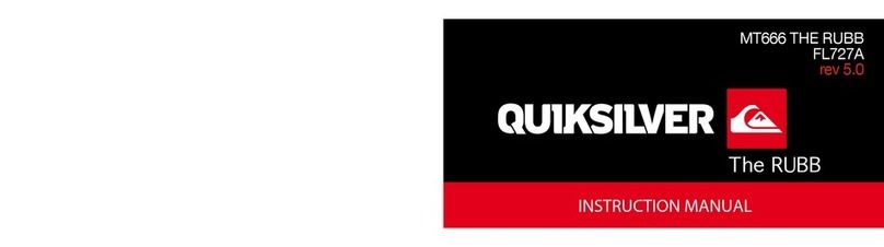 Quicksilver MT666 THE RUBB User manual
