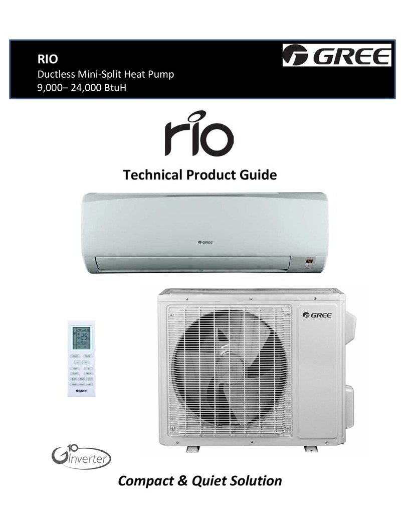 Gree RIO09HP115V1A User manual