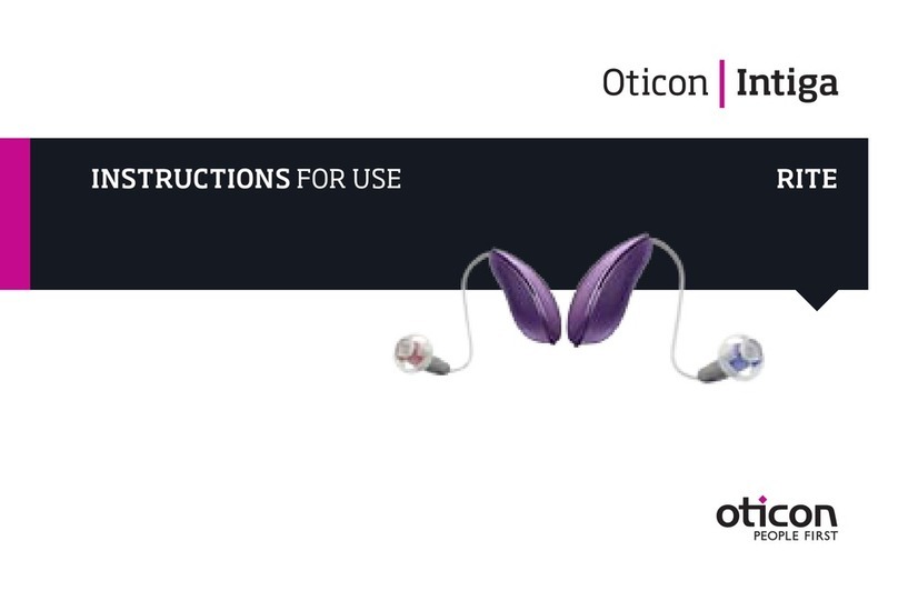 oticon Intiga Rite Instructions for use