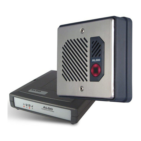 Algo 8028 SIP Doorphone User manual