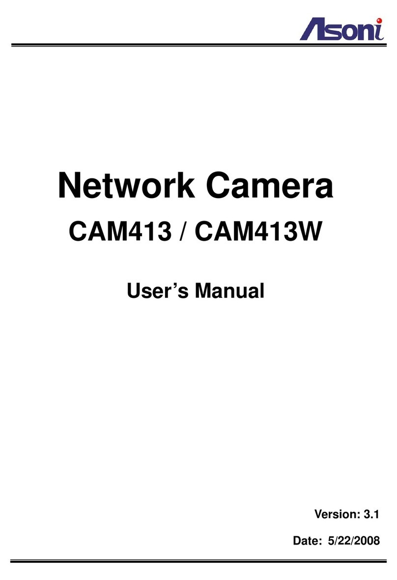 Asoni CAM413 User manual