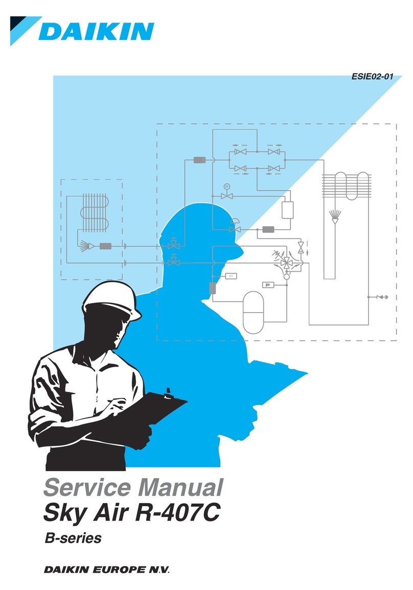 Daikin Sky Air R-407C User manual