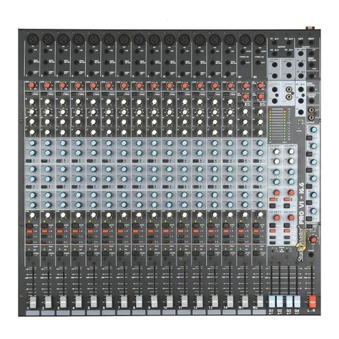Studiomaster PRO VI 24.6 instruction manual