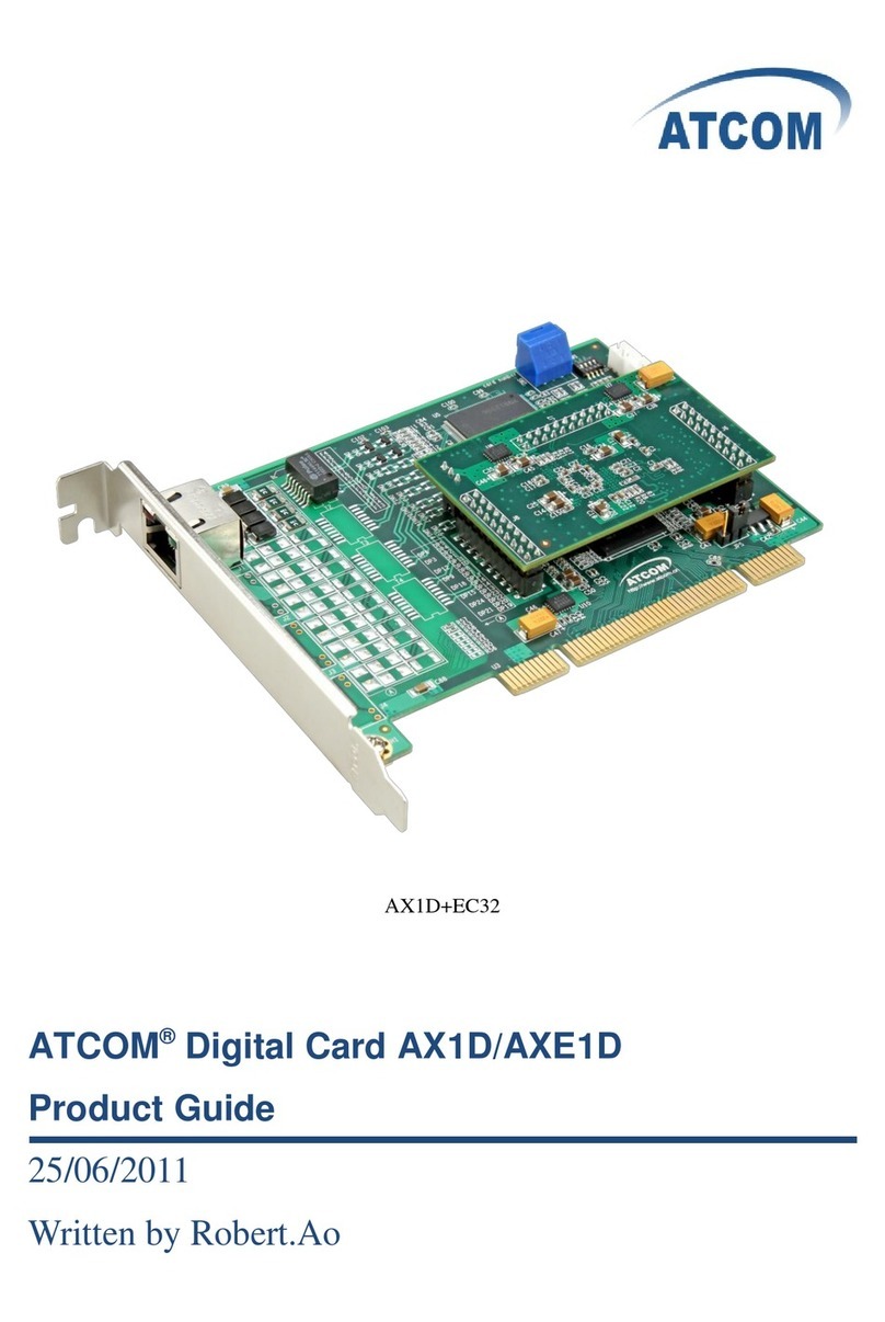 ATCOM AX1D Product guide
