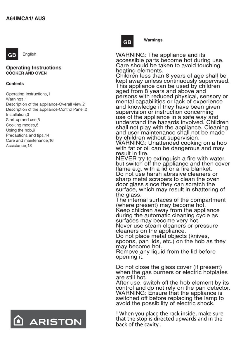 Ariston A64IMCA1 User manual