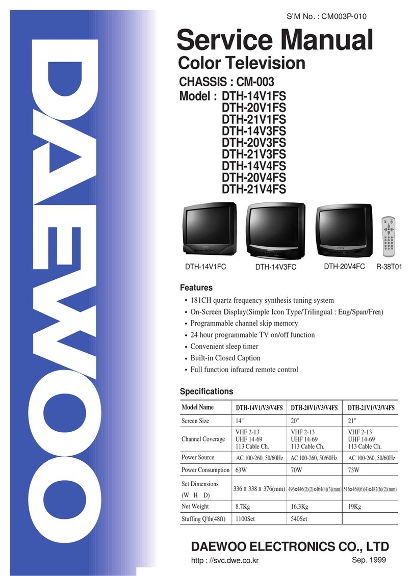 Daewoo DTH-14V1FS User manual