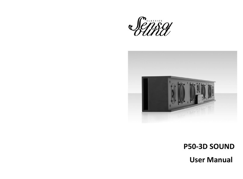 Sensa Sound P50-3D Sound user manual